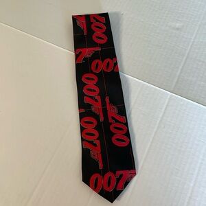 007 Allover tie by Ralph Marlin “ James Bond 007” ©️Eon productions 1995, NWT